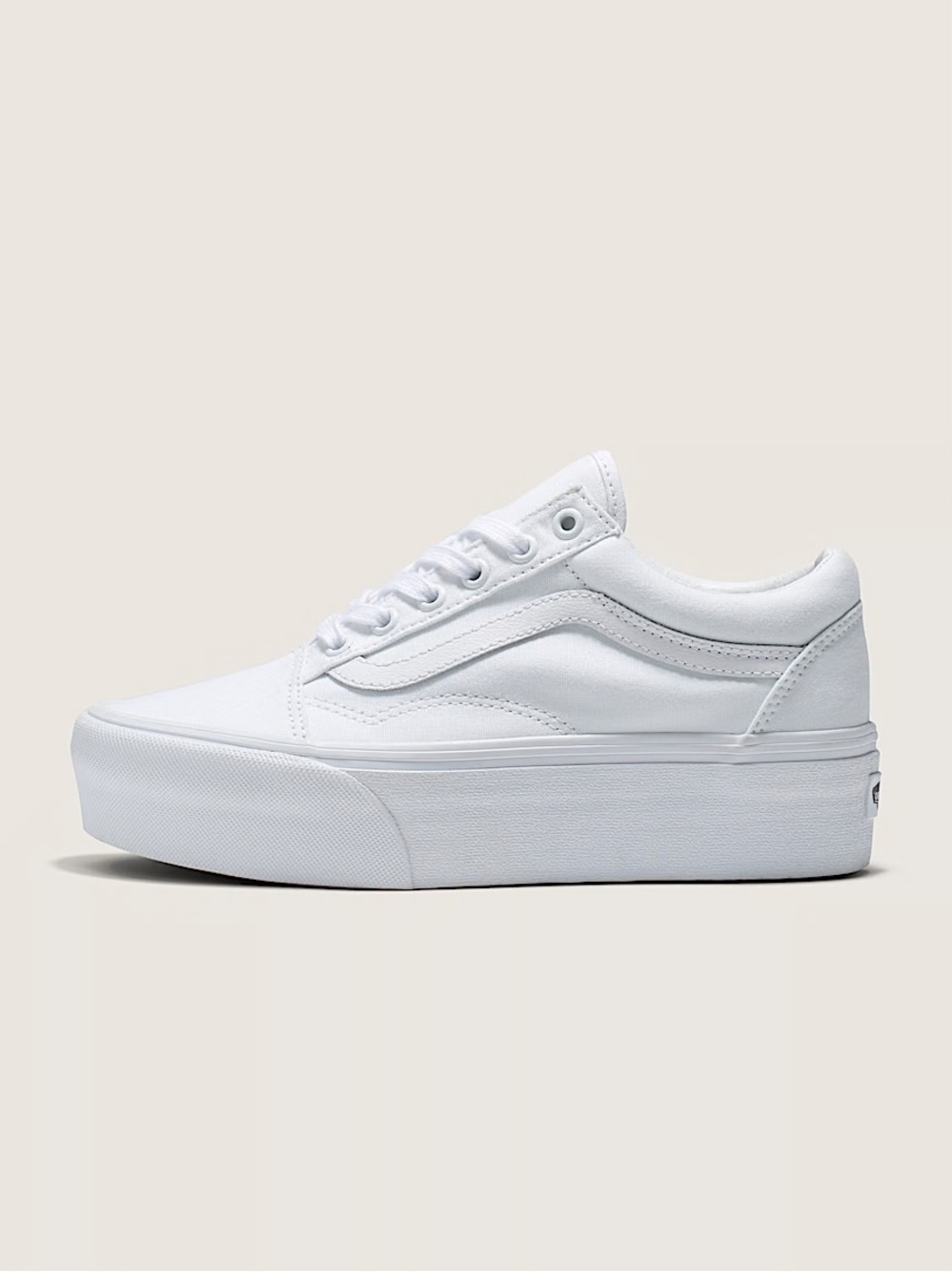 Old Skool Platform Shoe - True White